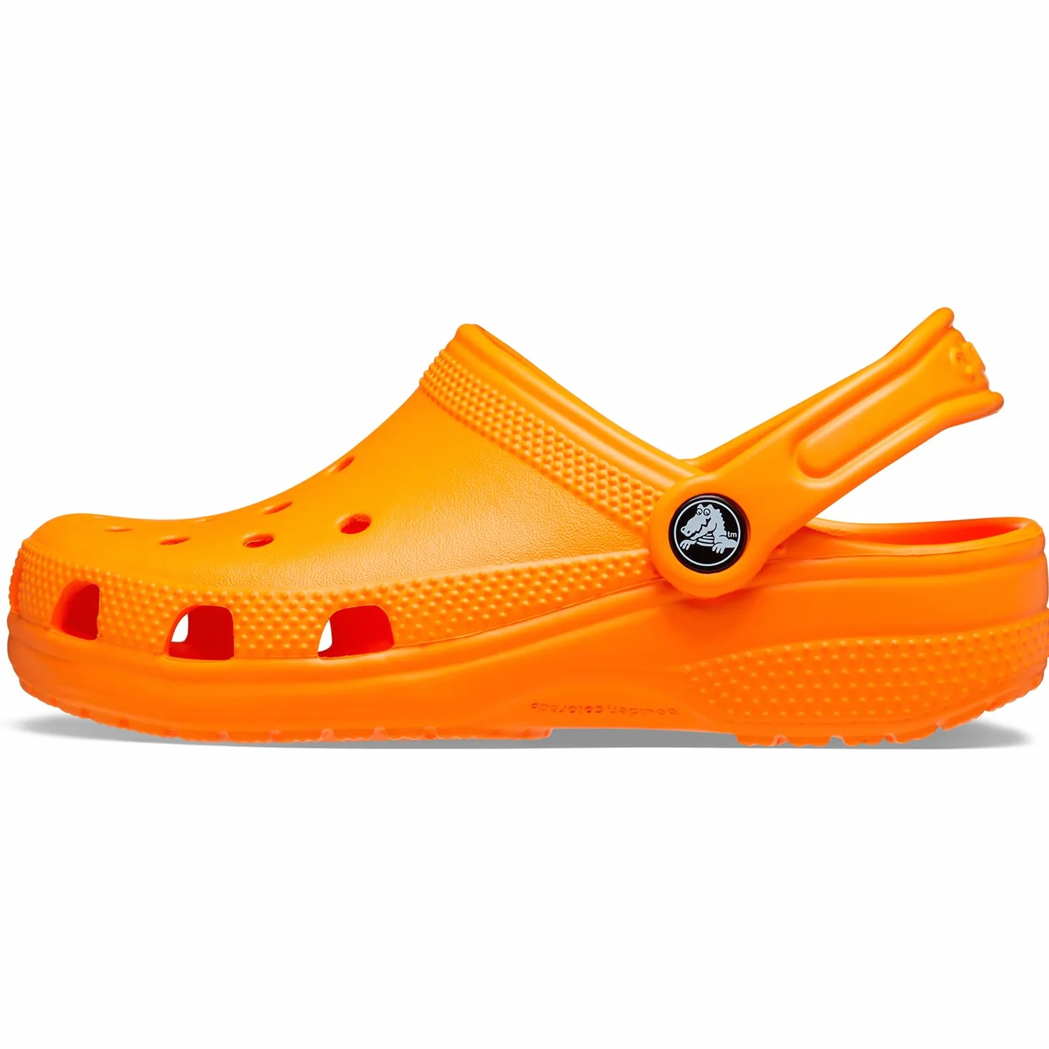 Crocs Classic Clog T, Zoccoli Unisex - Bambini e ragazzi, Orange Zing, 24/25 EU