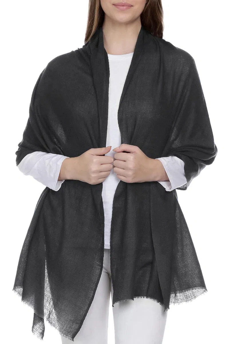 Made in Kashmir Collezione di Lana Seta Autunno Inverno 2020-21 Dai un'occhiata Strisce Unisex Da donna Uomo Pashmina Scialle Sciarpa