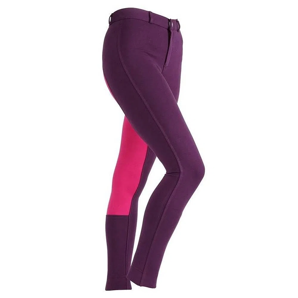 Shires, pantaloni da donna alla cavallerizza bicolore.