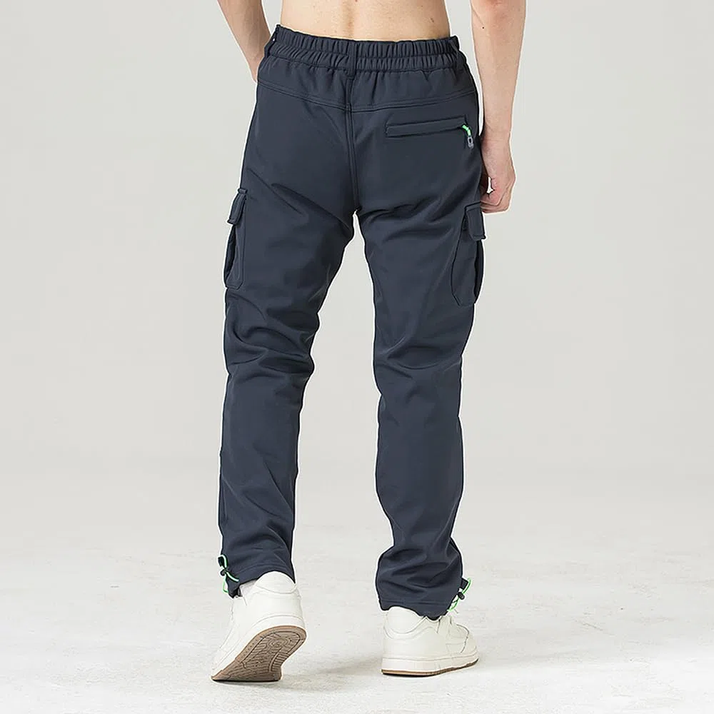 TONY BACKER Pantaloni da Trekking Uomo Escursionismo Multistasche shoftshell Impermeabile Invernali 1012