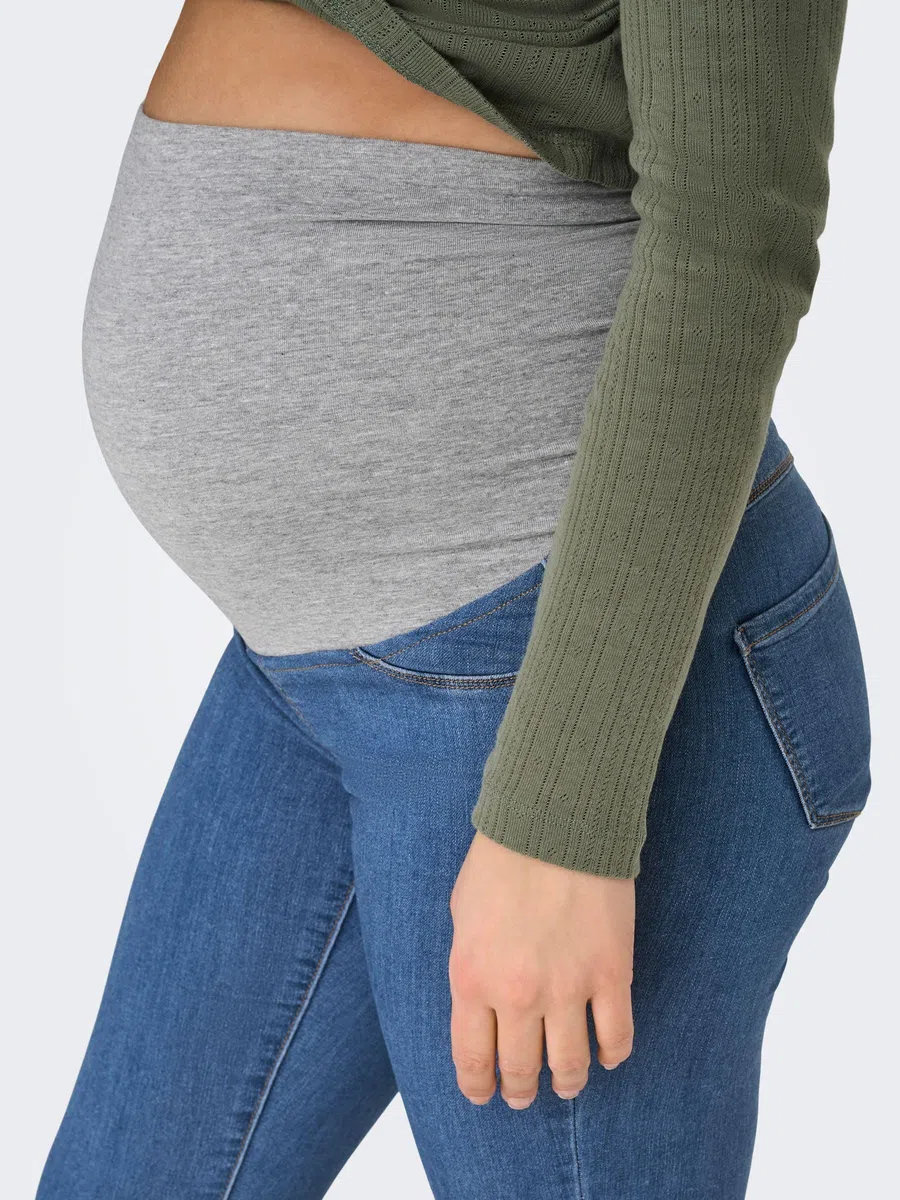 Only - Olmrain Life Reg Skinny Jegging MBD DNM, Jeans Donna