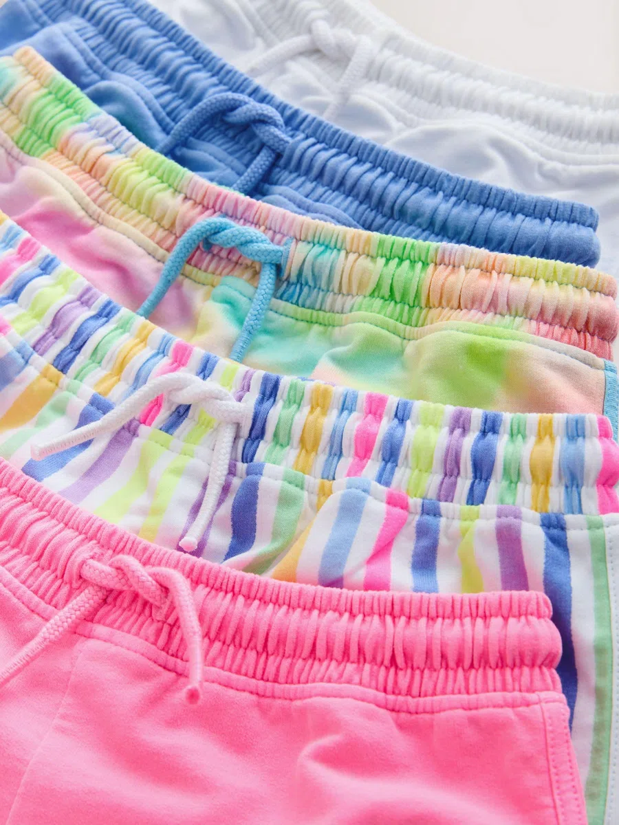NEXT Ragazza Confezione da 5 Paia di Shorts da Running