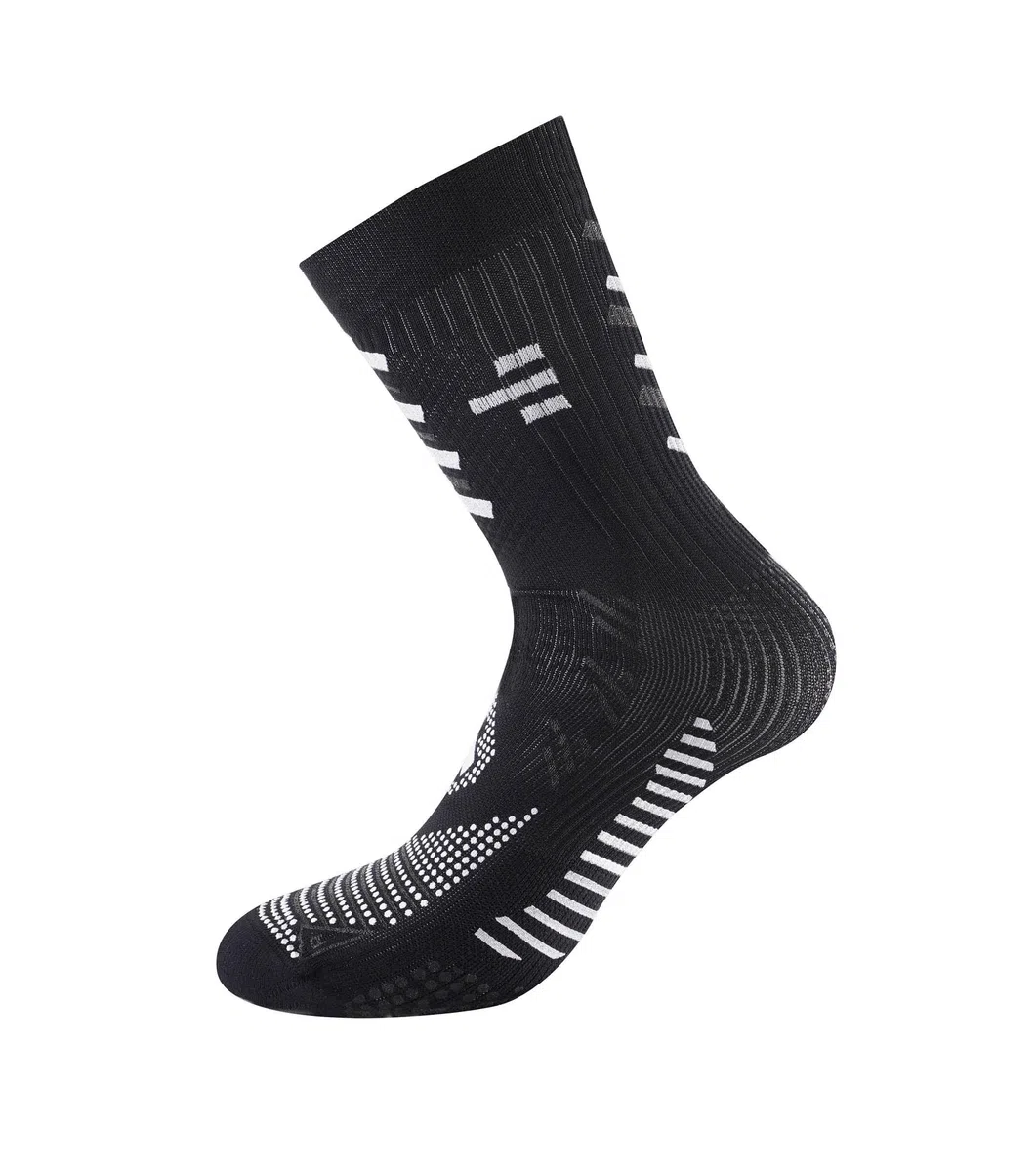 R-EVENGE Calza da Calcio Foot Player The Professional Soccer Socks for Champion, con inserti antiscivolo e protezione per tibia e tendine