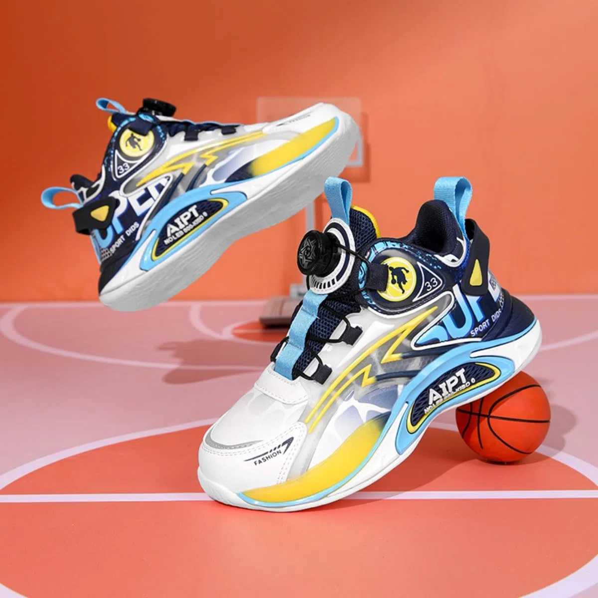 Scarpe da Basket per Ragazzi Scarpe da Basket per Bambini Scarpe Sportive per Bambini Scarpe da Ginnastica Comfort Tennis Scarpe da Ginnastica da Corsa