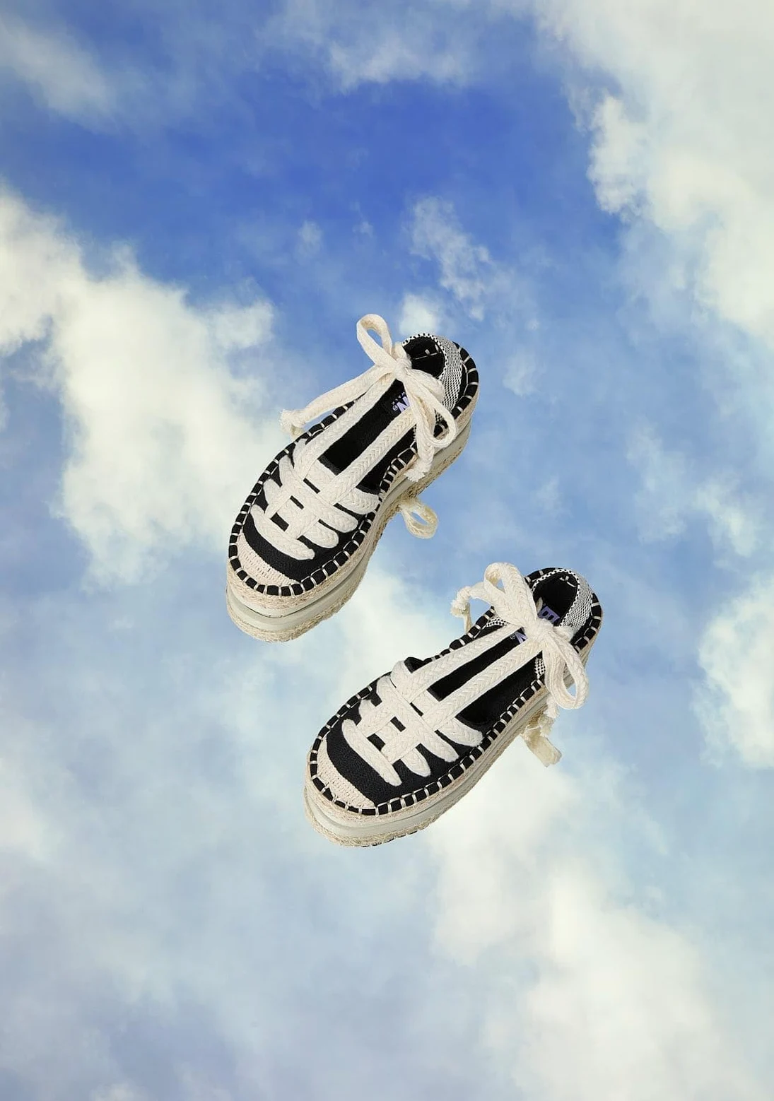 B&W Break&Walk Espadrillas estive per bambini - Sandali estivi in iuta con zeppa per donna e ragazza