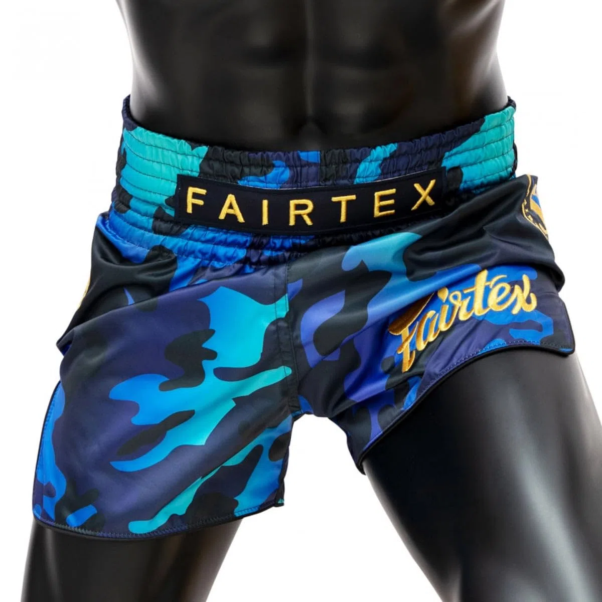 Fairtex BS1916 Golden Jubileo Luster Muay Thai Shorts