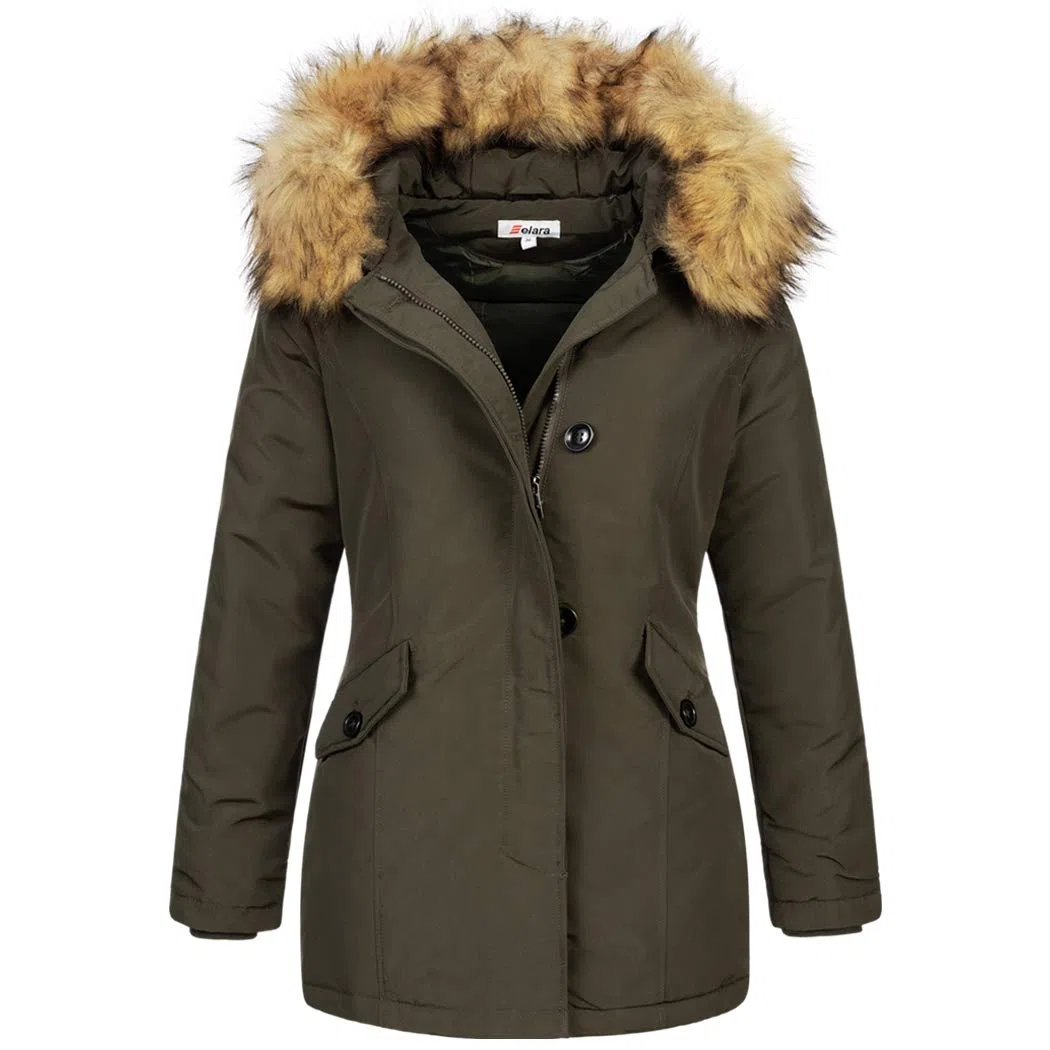 Elara Parka Invernale da Donna Cappotto Chunkyrayan