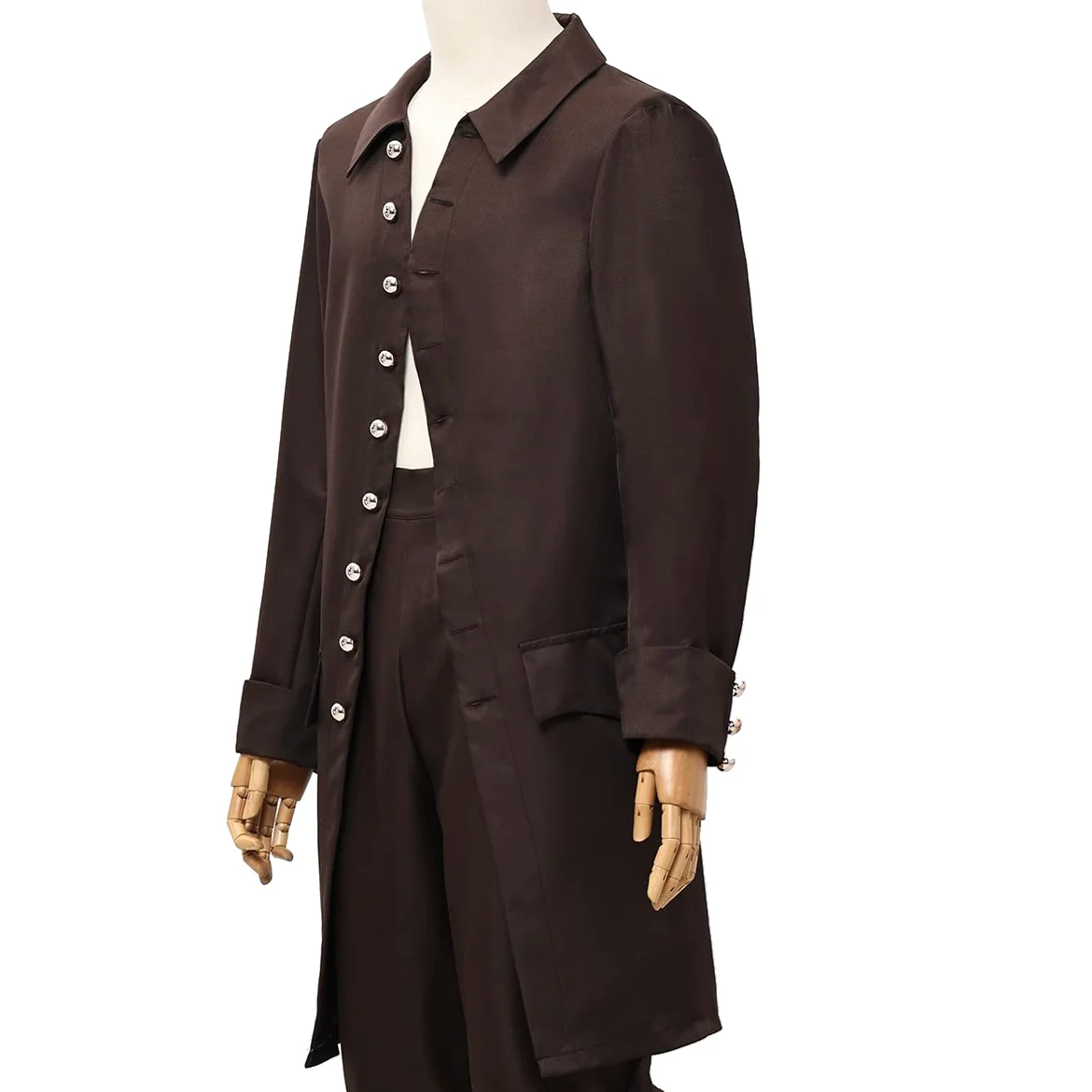 BLESSUME Colonial Men's Coat cappotto Uomo (Pacco da 1)