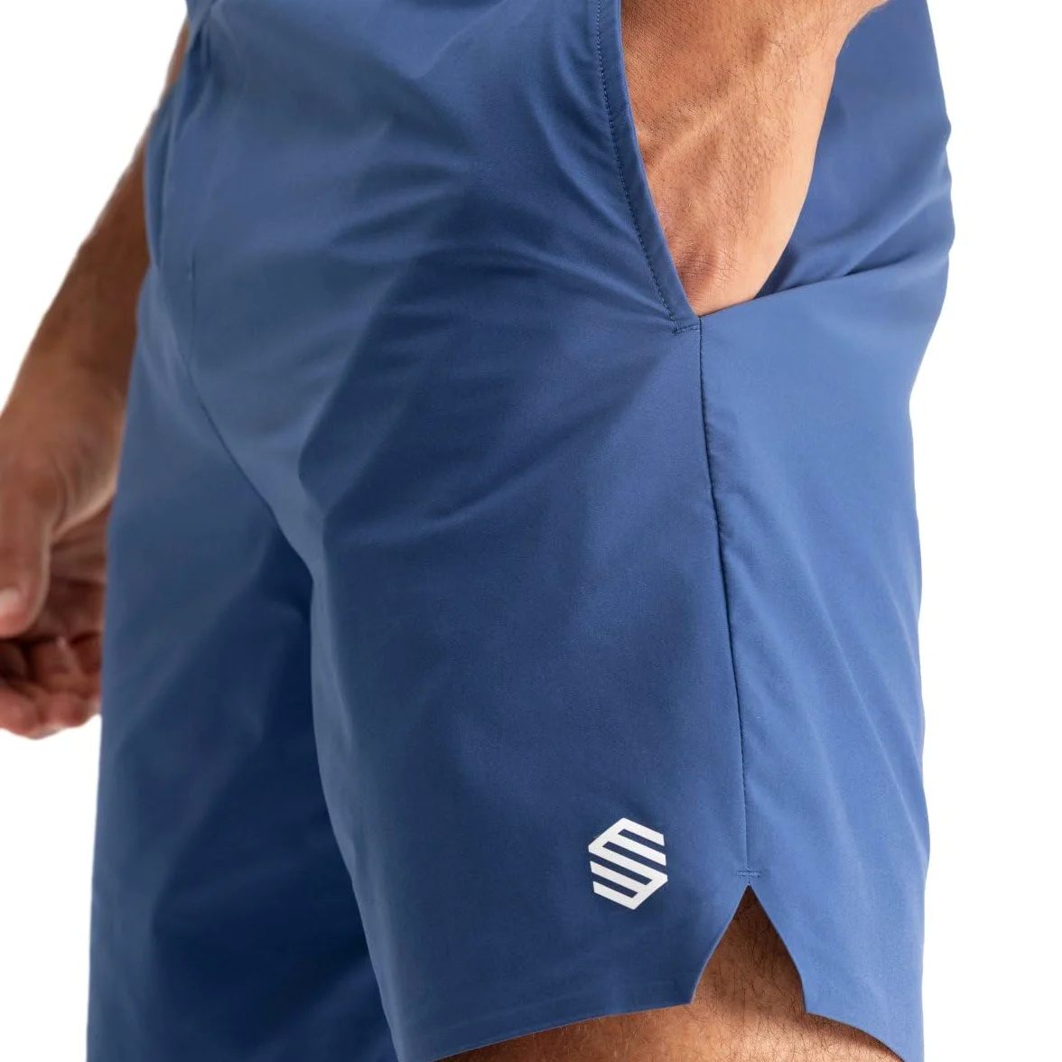 SIROKO Pantaloncini Tennis Velozix Blue Blu