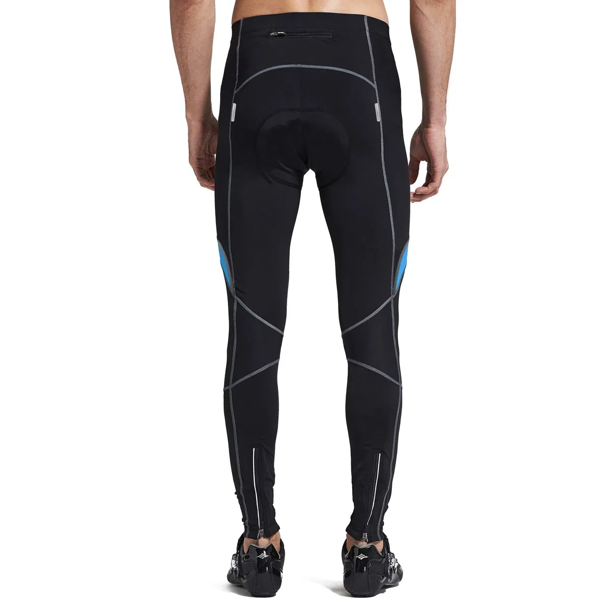 Santic Pantaloni Ciclismo Uomo Lunghi Imbottiti Pantaloni Ciclista Uomo Pantaloni Bici