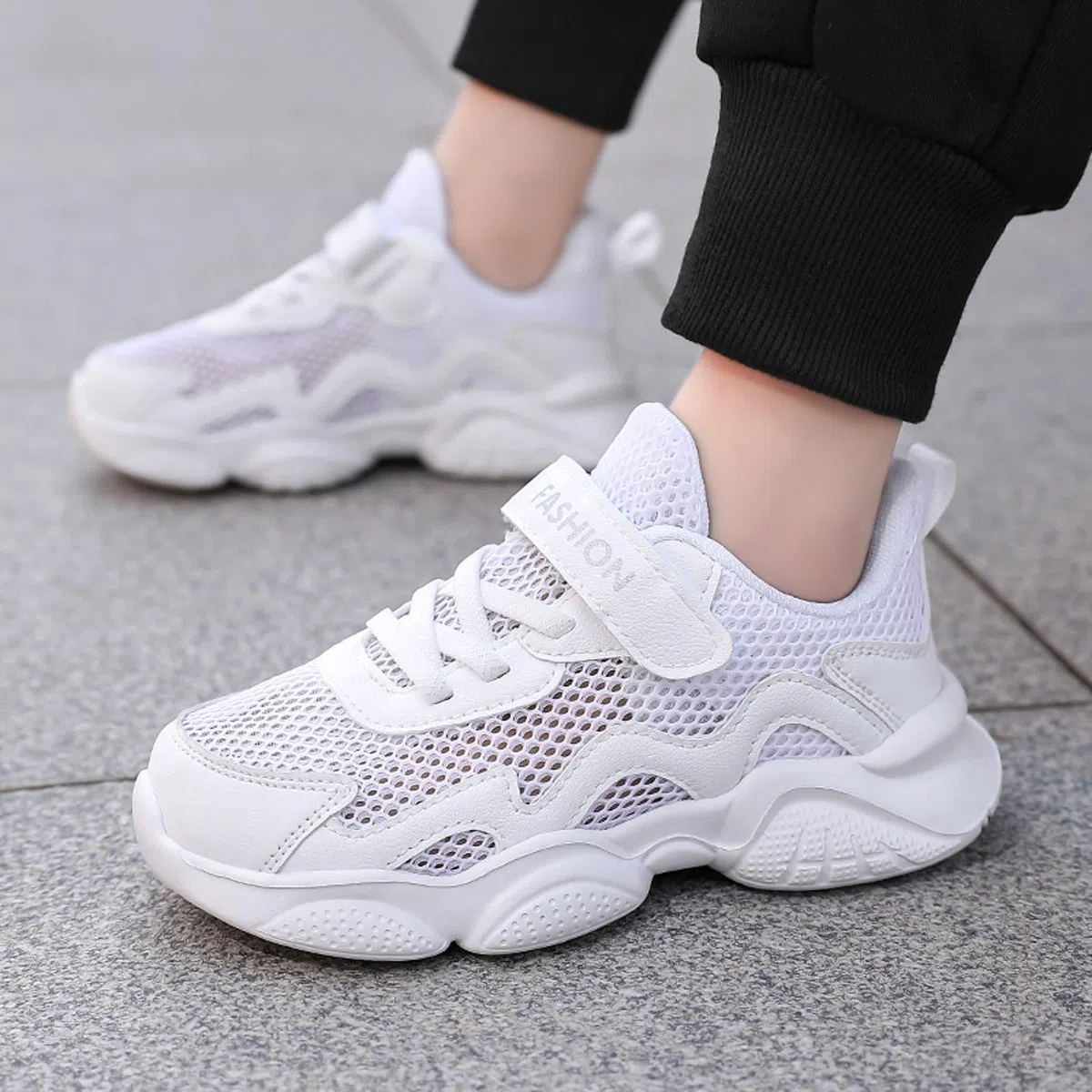 Scarpe da Ginnastica Bambino Scarpe Basket Bambino Bimbo 33 Uomo Running Comode Donna Sportive Eleganti Volley Bambina Corsa per Bambini Bimba Sneakers 28 38 Ragazzo Quotidiano Leggere con Strappo 34