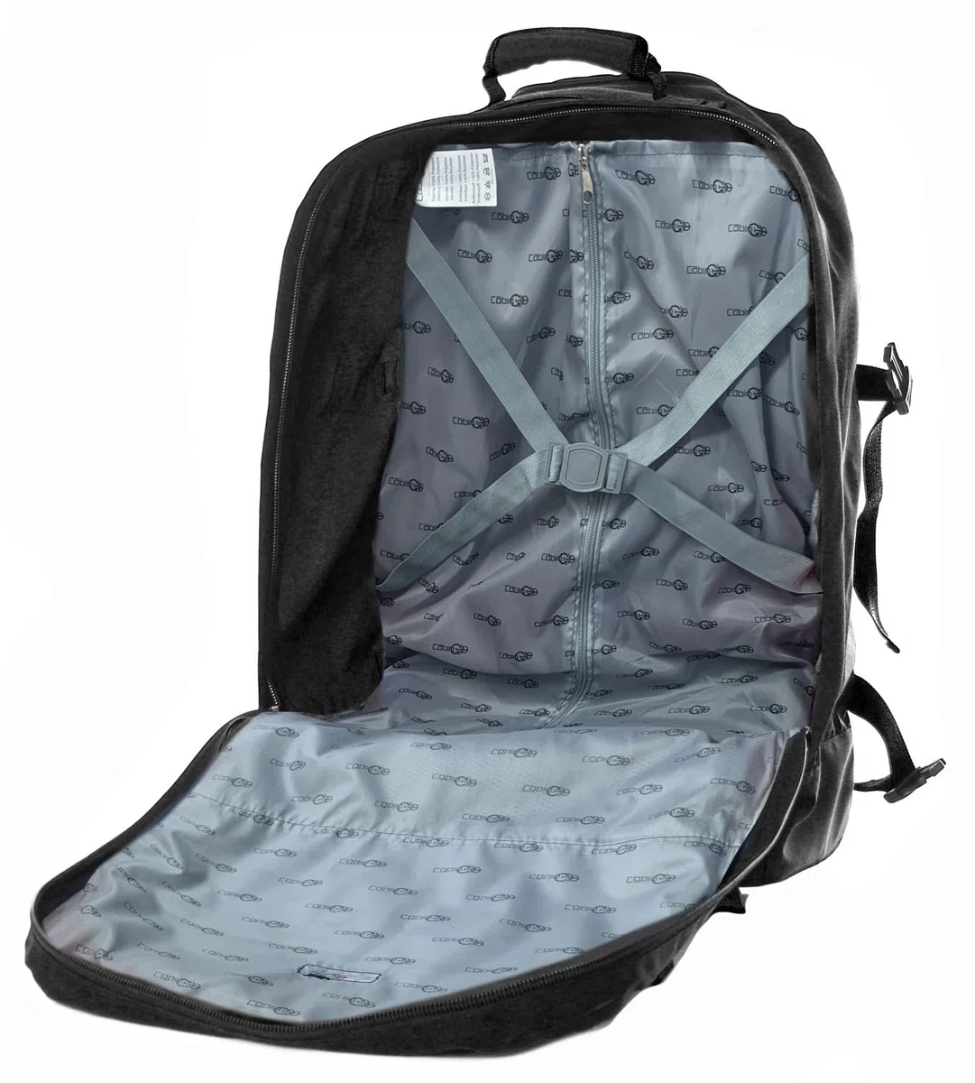 Cabin GO 5525 trolley Tracolle a Scomparsa - Zaino bagaglio a mano/cabina da viaggio leggero - 55 x 40 x 20 cm, 44 litri - con ruote