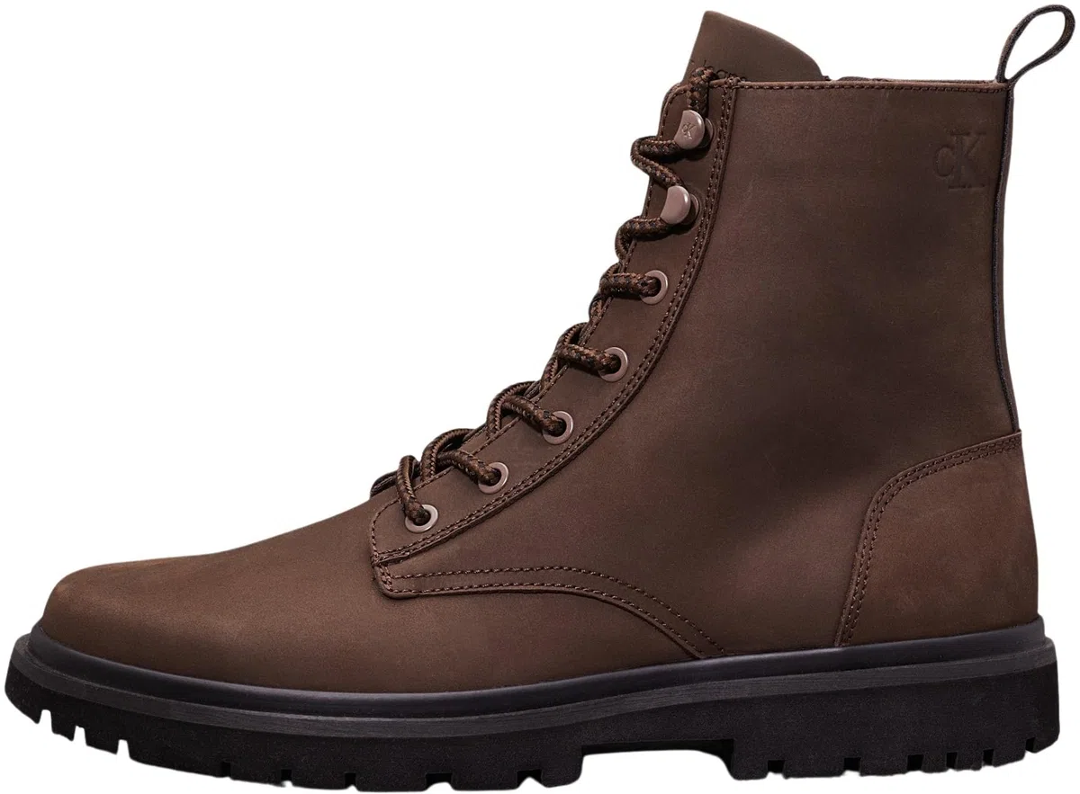 Calvin Klein Eva Boot Mid Laceup Rebellious Ym0ym01071, Stivali Uomo