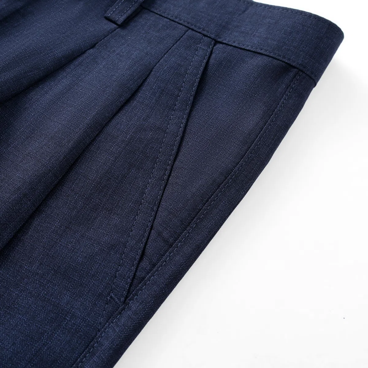 Allthemen Pantaloni a Vita Alta Uomo Business Elegant Dress Trousers Taglio Dritto Tinta Unita Pants Traspirante
