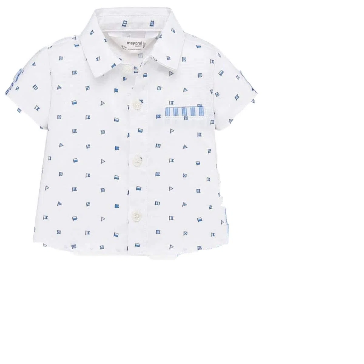 Mayoral 1271 Completo Camicia e Pantaloncino Neonato