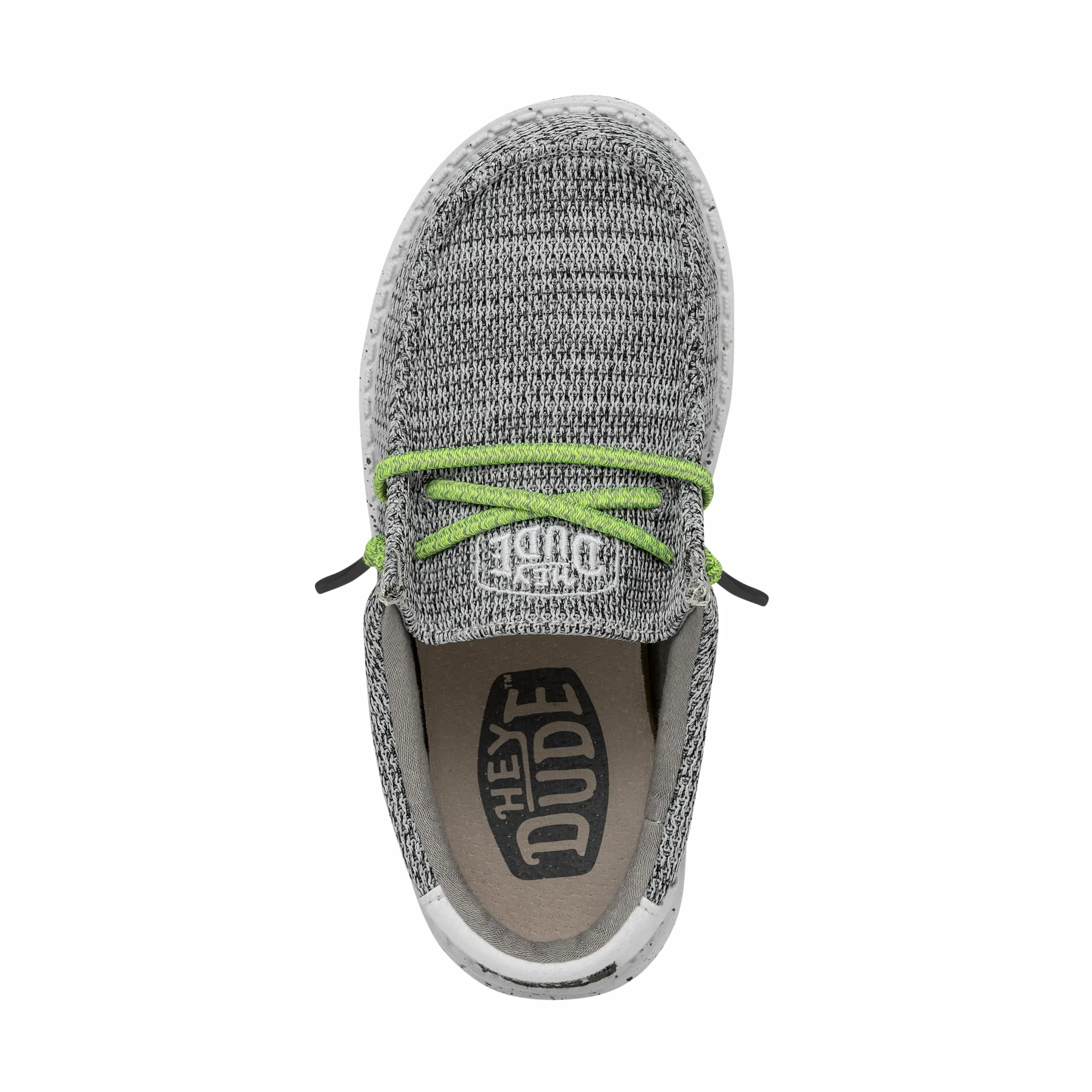 Hey Dude Wally youth Sox Sneaker Grigio da Bambino 40049-1KA