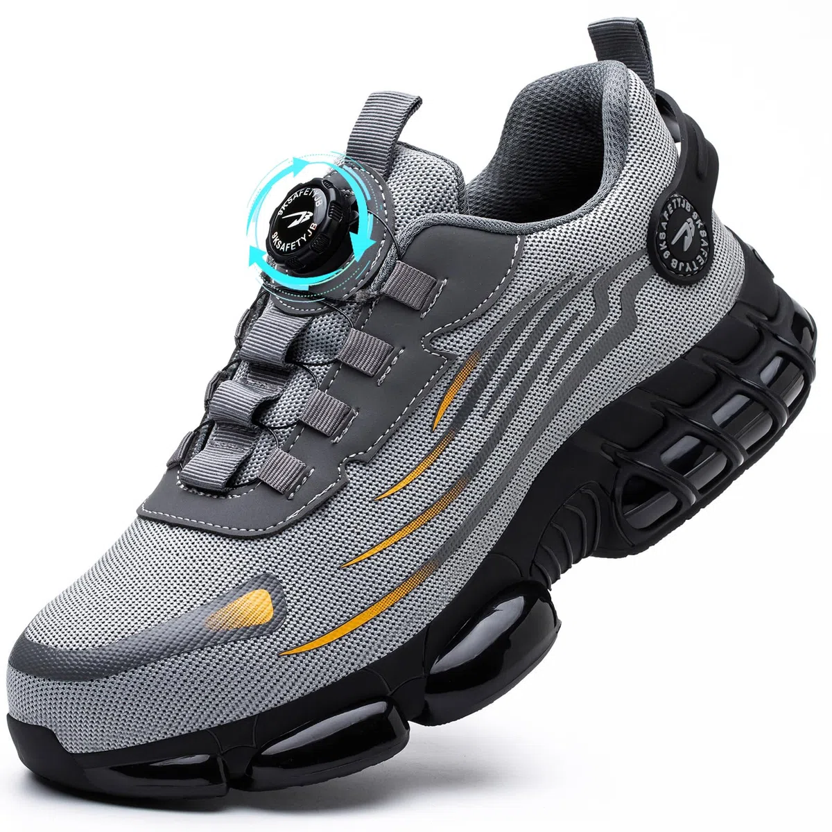 Scarpe Antinfortunistiche Uomo Donna Scarpe da Lavoro Leggere Sportive Scarpe da Cantiere con Punta in Acciaio Antiscivolo Traspiranti 38-46 EU