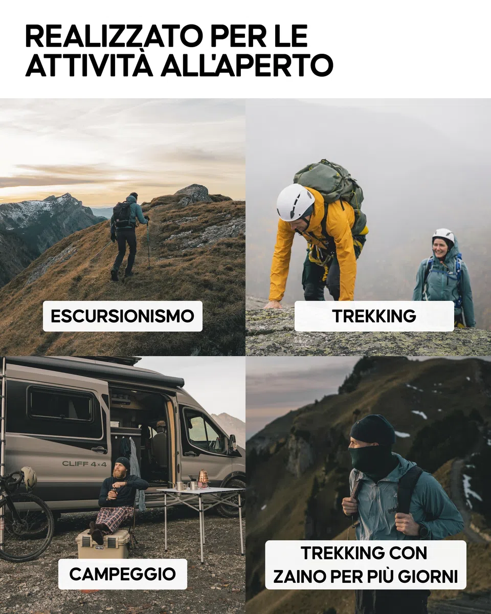 DANISH ENDURANCE Calze Lunghe Trekking in Lana Merino, Calzettoni Anti Vesciche, da Uomo e Donna, 1 o 3 Paia