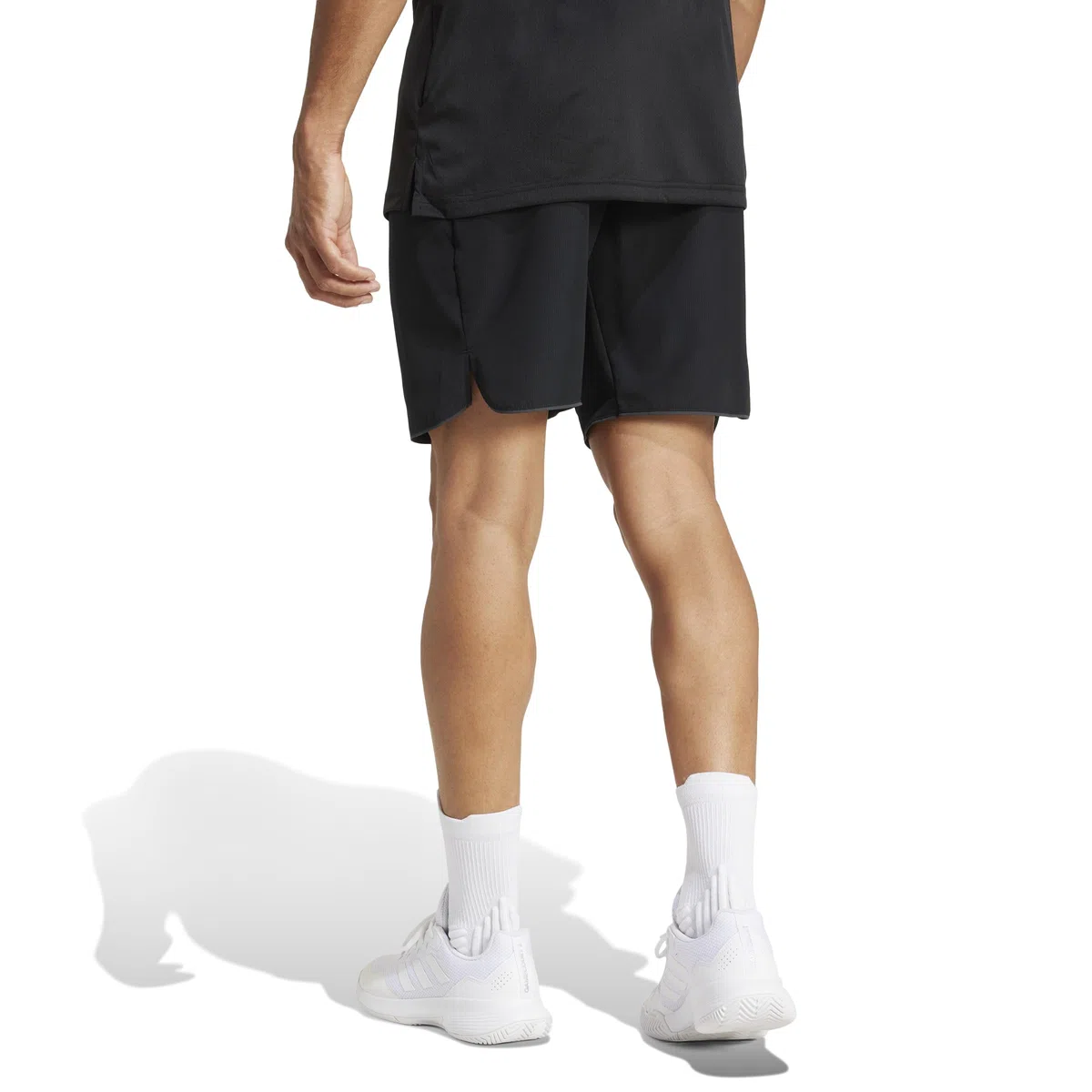 adidas Uomo Club Tennis Climacool Shorts, Black, M 9 inch