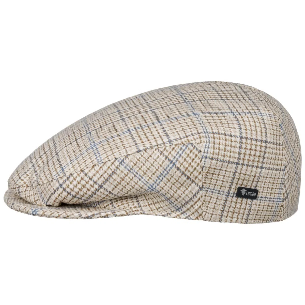 CAPPELLISHOP Travello Coppola a Quadri Prodotto in Italia Uomo Primavera Estate