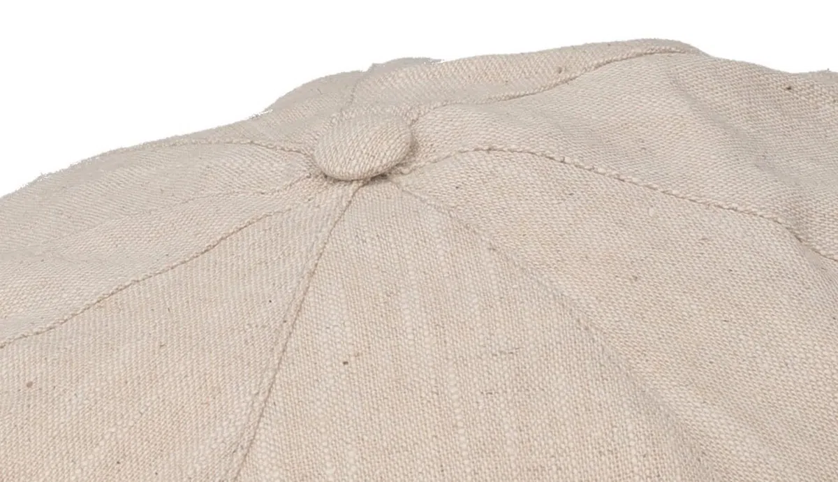 Coppola Uomo Estiva 100% Lino Made in Italy - Cappello Irlandese 8 Spicchi Taglie 55-61
