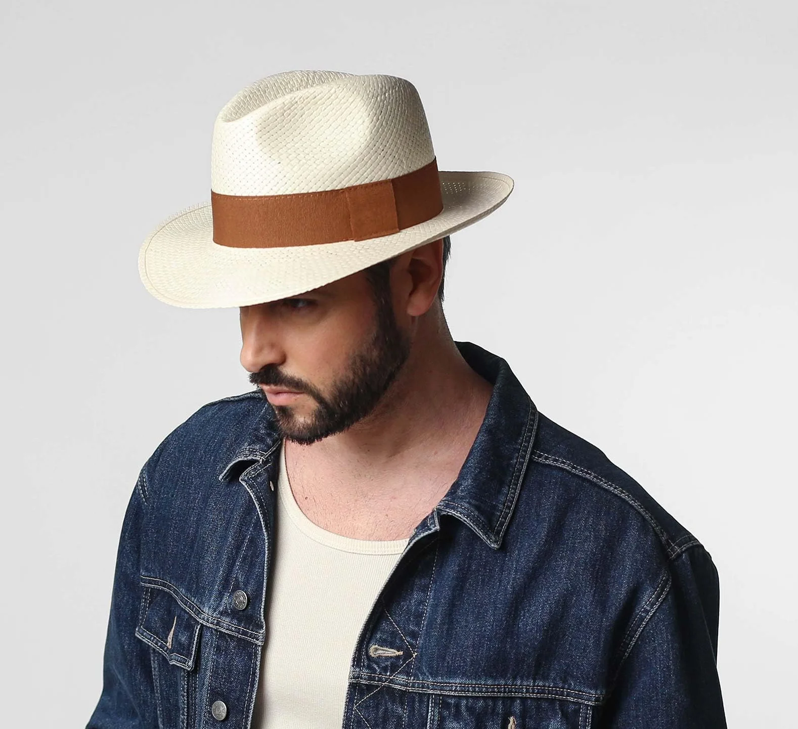 Cappello Panama Classic Wide Straw
