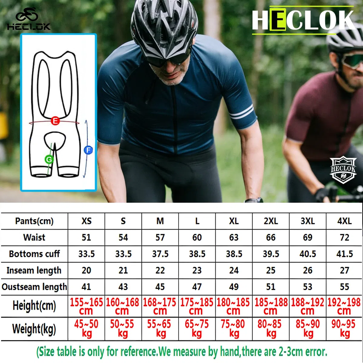 Pantaloncini da Ciclismo Pantaloni da Ciclismo Uomo Pantaloncini con Bretelle Bicicletta Sport Professionale Salopette Equipaggiamento Abbigliamento Corto,