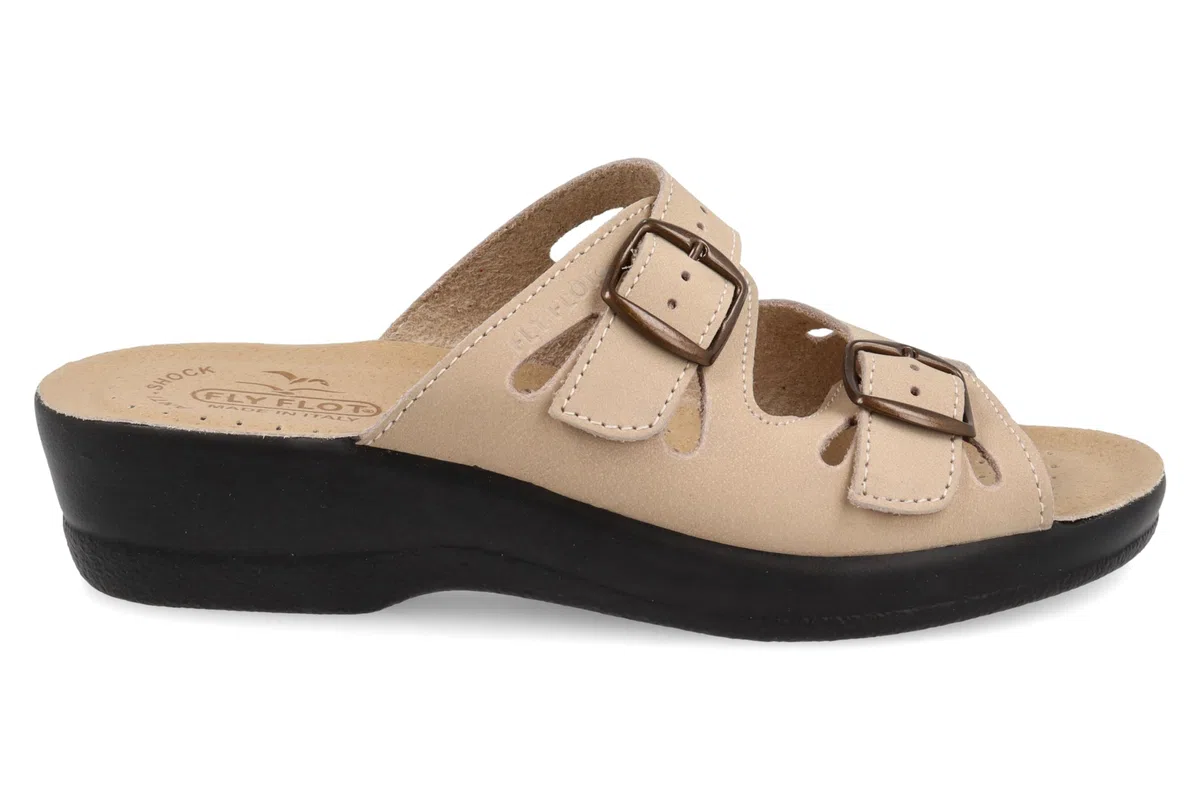 Fly Flot Pantofola Donna 2 Fibbie