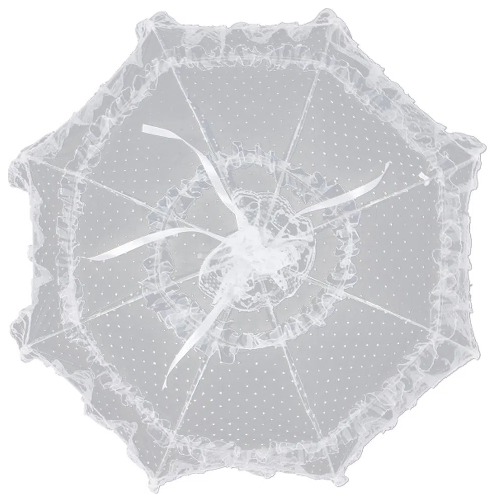 VON LILIENFELD Parasole Ombrellino Sposa Matrimonio Donna Accessori Salomea bianco/nero