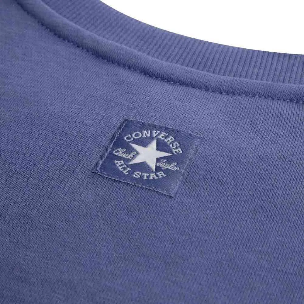 Converse Relaxed Bocy Graphic Crew Pullover Bambine e Ragazze (Pacco da 1)