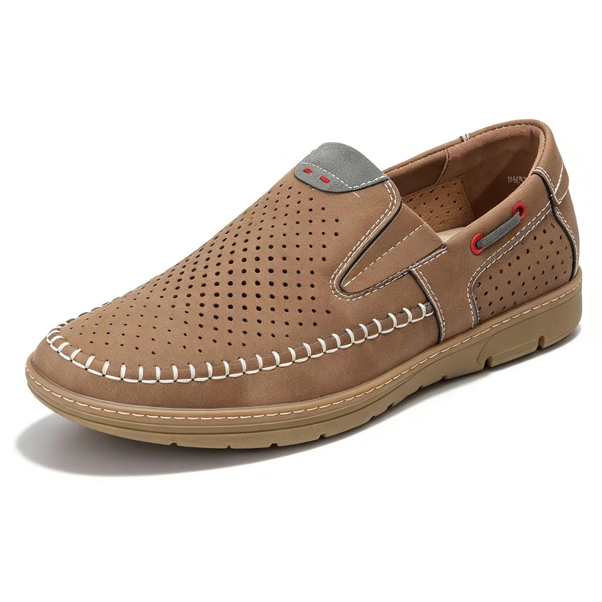 Mocassini Uomo Estivi Senza Lacci Scarpe Slip On Traspiranti Forate Scarpe Casual Comode per L'Estate MMS250044IT