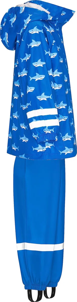 Playshoes Regen-set Hai Allover Capo d'abbigliamento Unisex - Bambini e ragazzi (Pacco da 1)