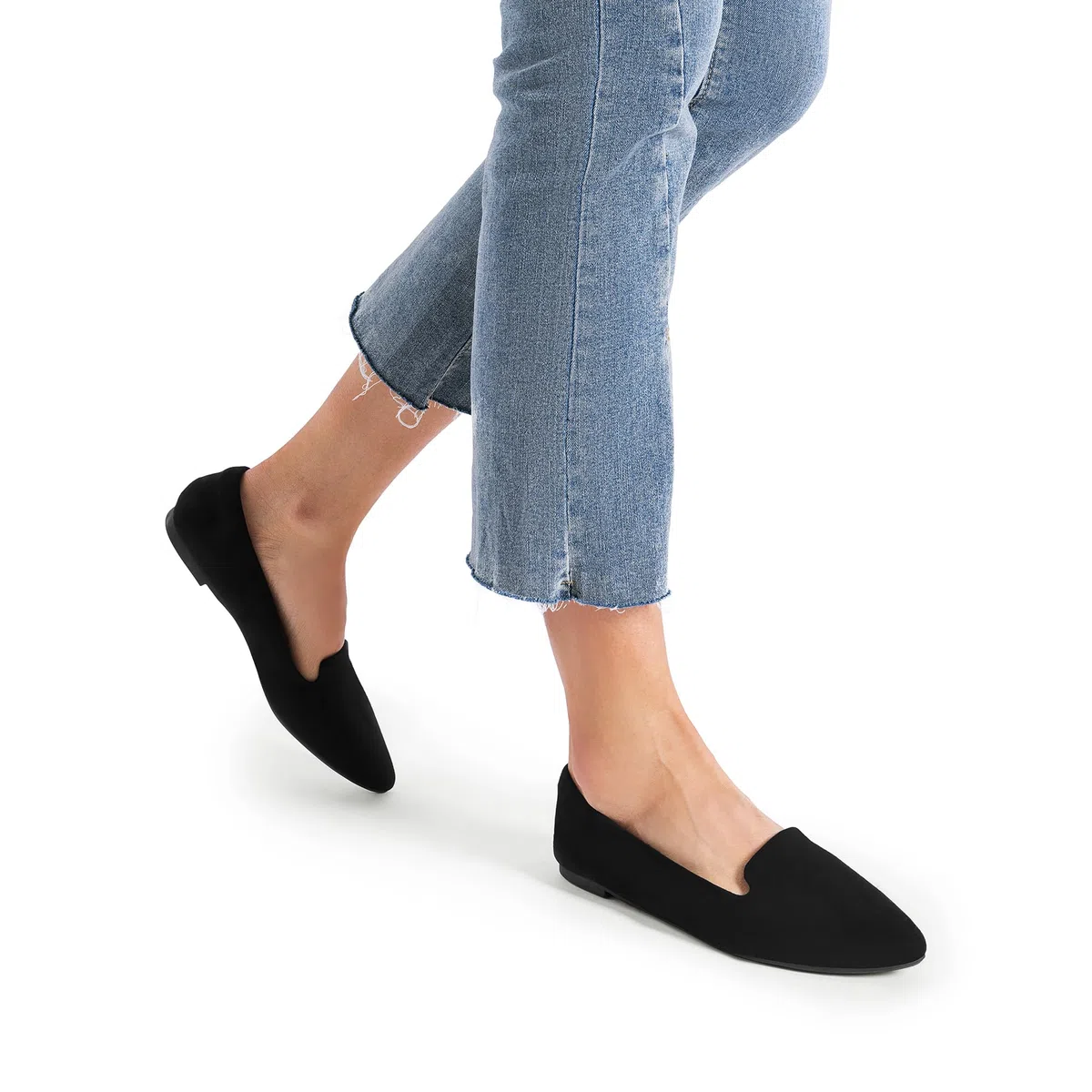 DREAM PAIRS Ballerine a Punta da Donna, Scarpe Tradizionali Morbide Slip-On per Lavoro Viaggi e Uso Quotidiano