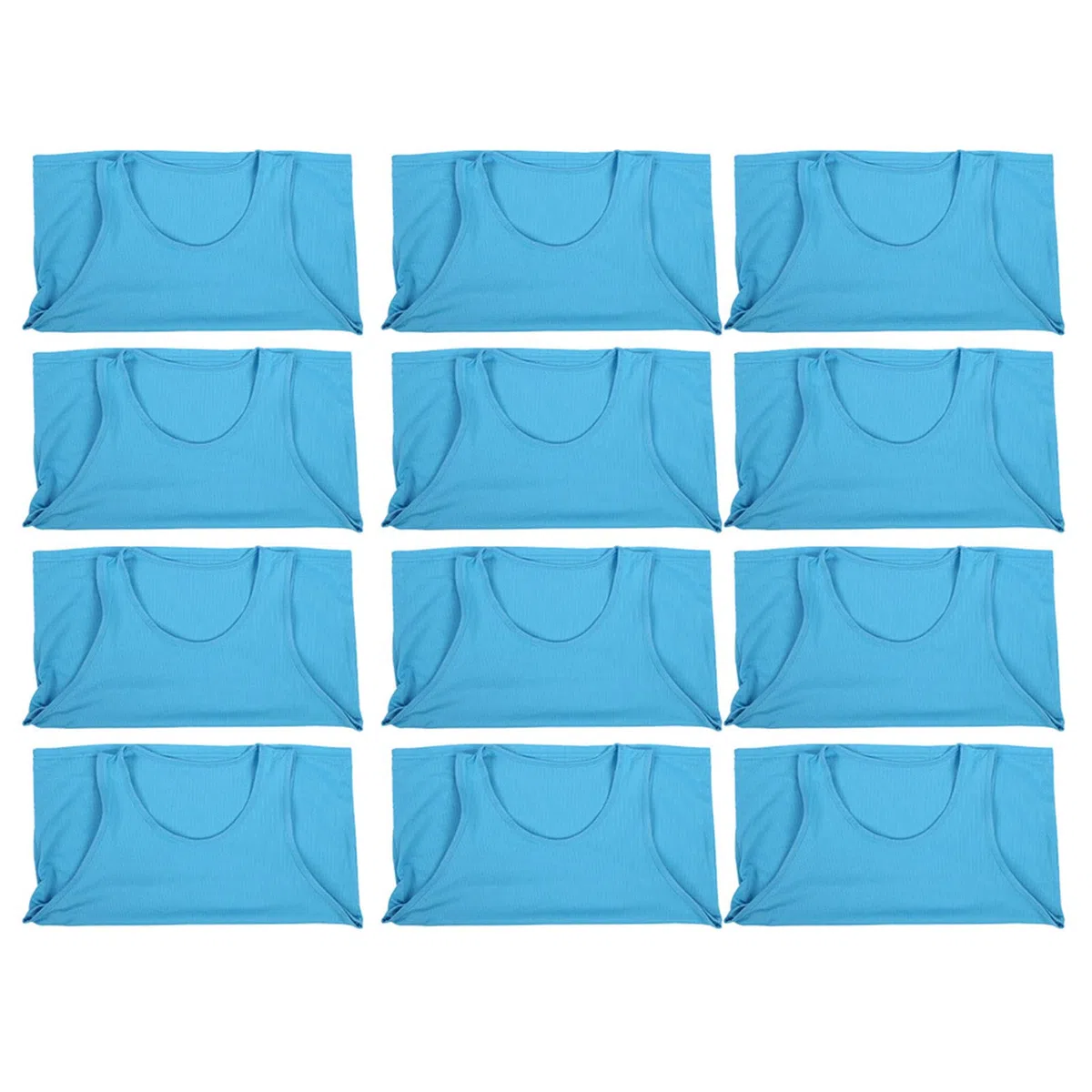 Keenso 12 Pezzi Gilet da Allenamento per Bambini Maglia Traspirante Pratica di Squadra Pinnies Formato Libero per Calcio Basket Sport all'Aria Aperta