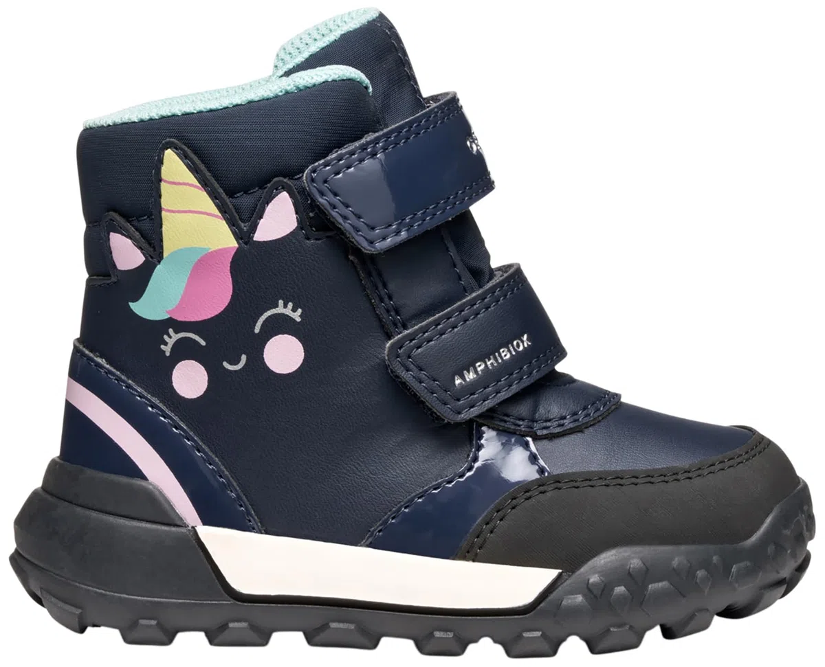 Geox B Trekkyup Girl B Ab Stivale alla cavigliaBimba 0-24