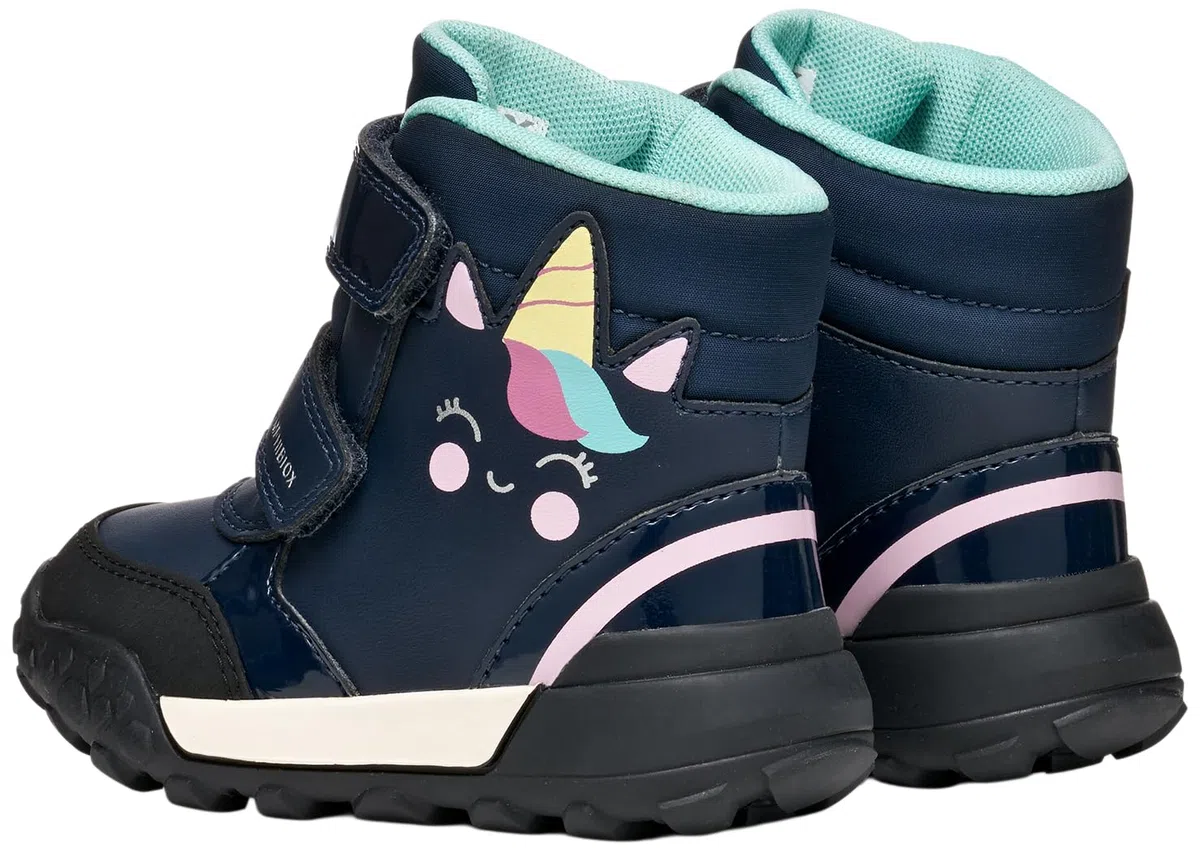 Geox B Trekkyup Girl B Ab Stivale alla cavigliaBimba 0-24