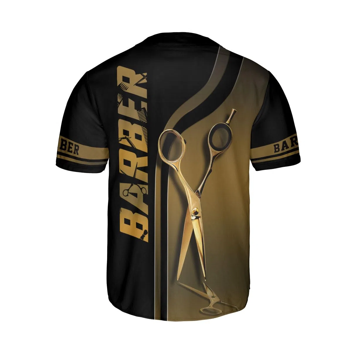 Maglia da baseball per barbiere, parrucchiere, barbiere, camicia da parrucchiere, regalo per barbiere, forbici per lui, uomini e donne
