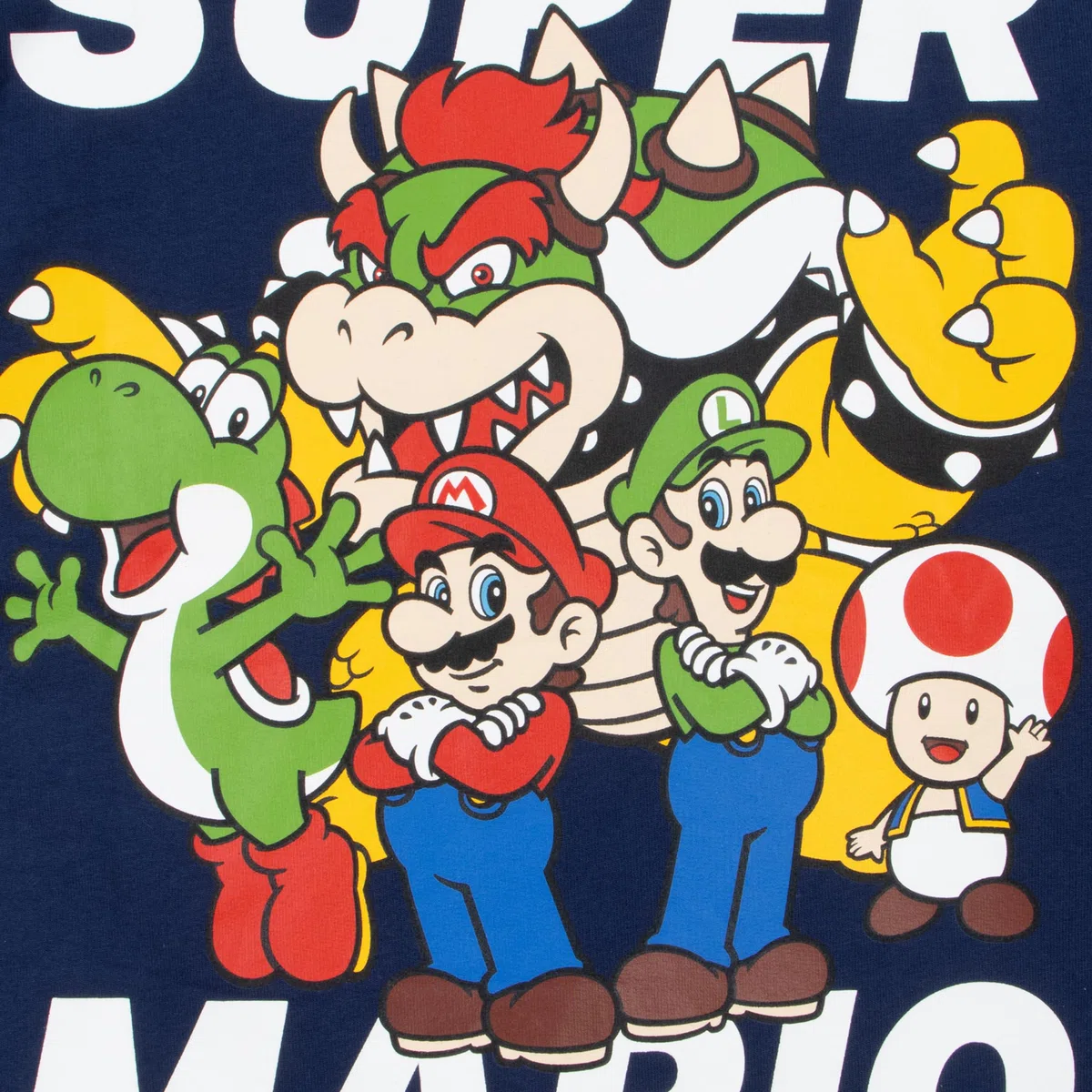 Super Mario Giacca bomber Mario, Luigi, Bowser e Yoshi, giacca per ragazzi, giacche Varsity, età da 5 a 13 anni