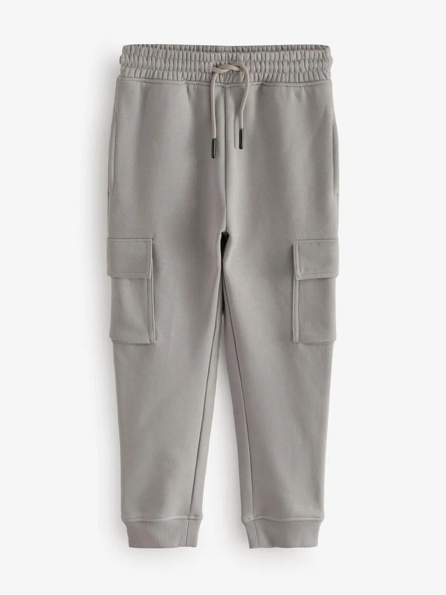 NEXT Ragazzo Confezione da 2 Pantaloni da Jogging Cargo Slim