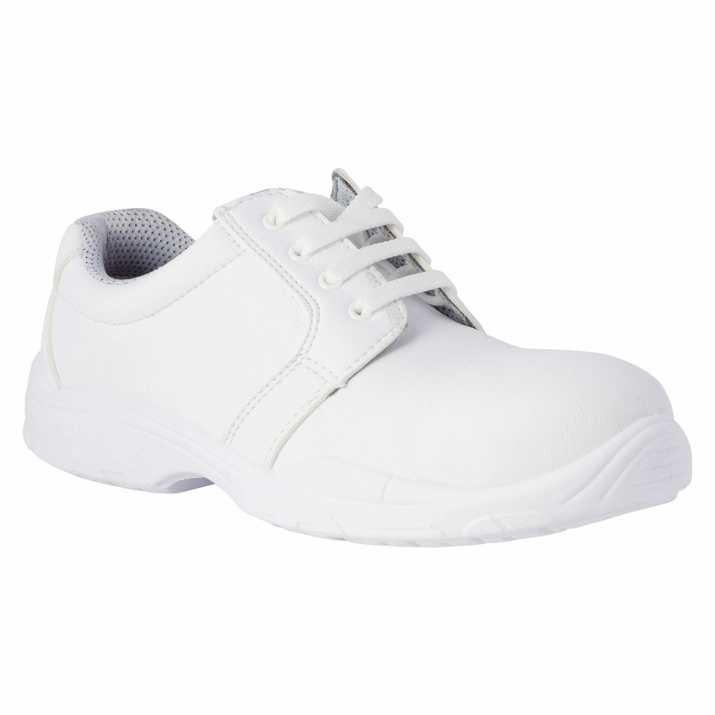 REPOSA Work - Scarpe da Lavoro Uomo e Donna con Puntale di Sicurezza in Composito, Scarpe Sanitarie Donna Uomo Chiuse con Lacci, Scarpe Sanitarie e Cucina Comode, Antiscivolo, Antishock e Antistatiche