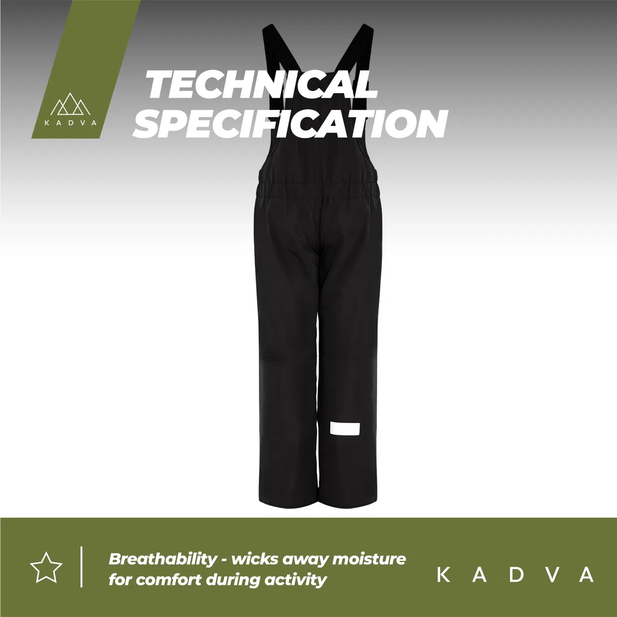 KADVA - Skiro, Pantaloni Bambine e Ragazze