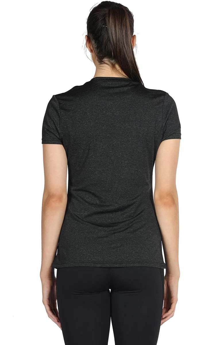 icyzone Donna Maglietta da Palestra Maniche Corte Maglia Sportivo Girocollo T-Shirt per Corsa Yoga, Pacco da 3