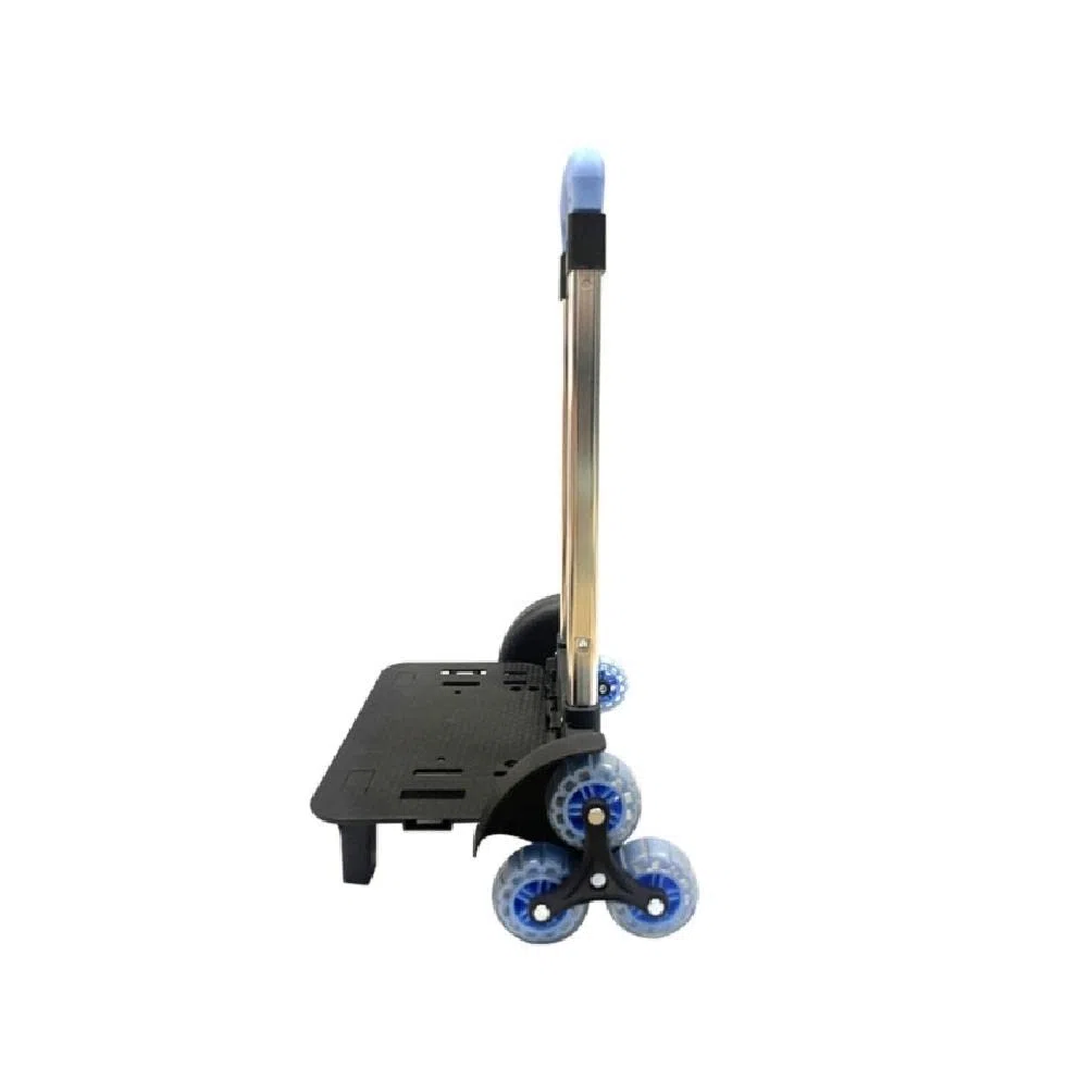Carrello pieghevole a 6 ruote Zaino Trolley in lega di alluminio Bagagli per studenti a mano da viaggio