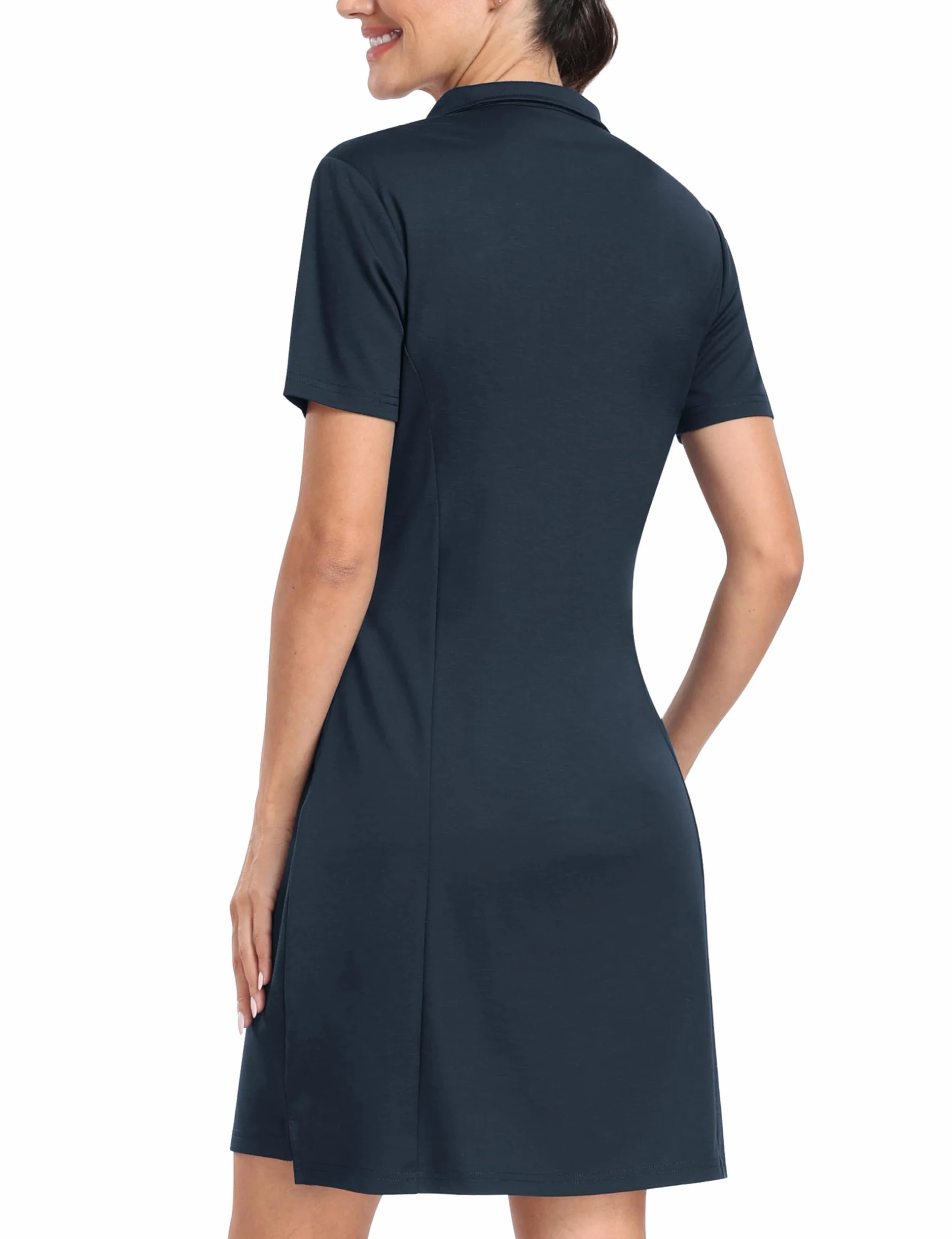 MoFiz Vestito Polo Donna Manica Corta Estate Sportivo Tenis Golf Dress