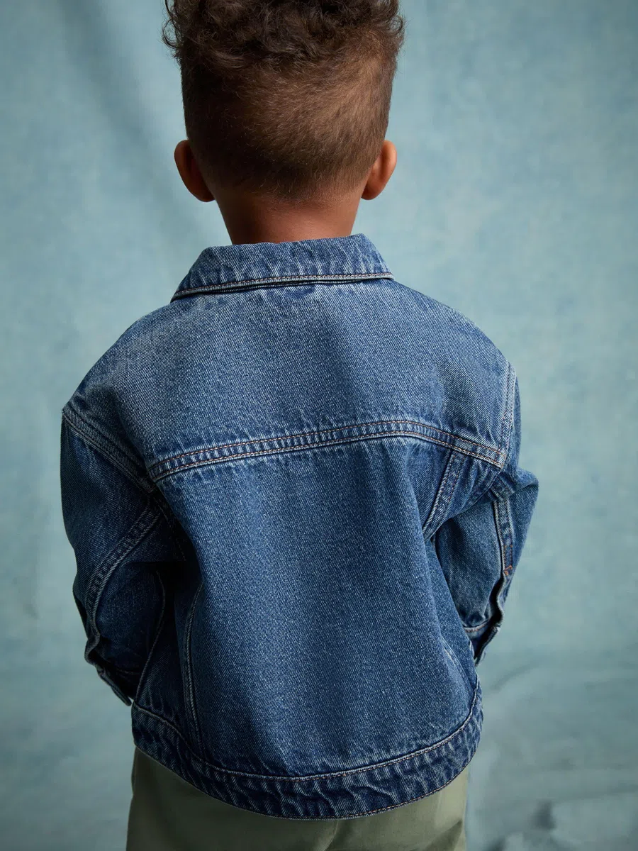 NEXT Ragazzo Giacca stile denim 100% cotone
