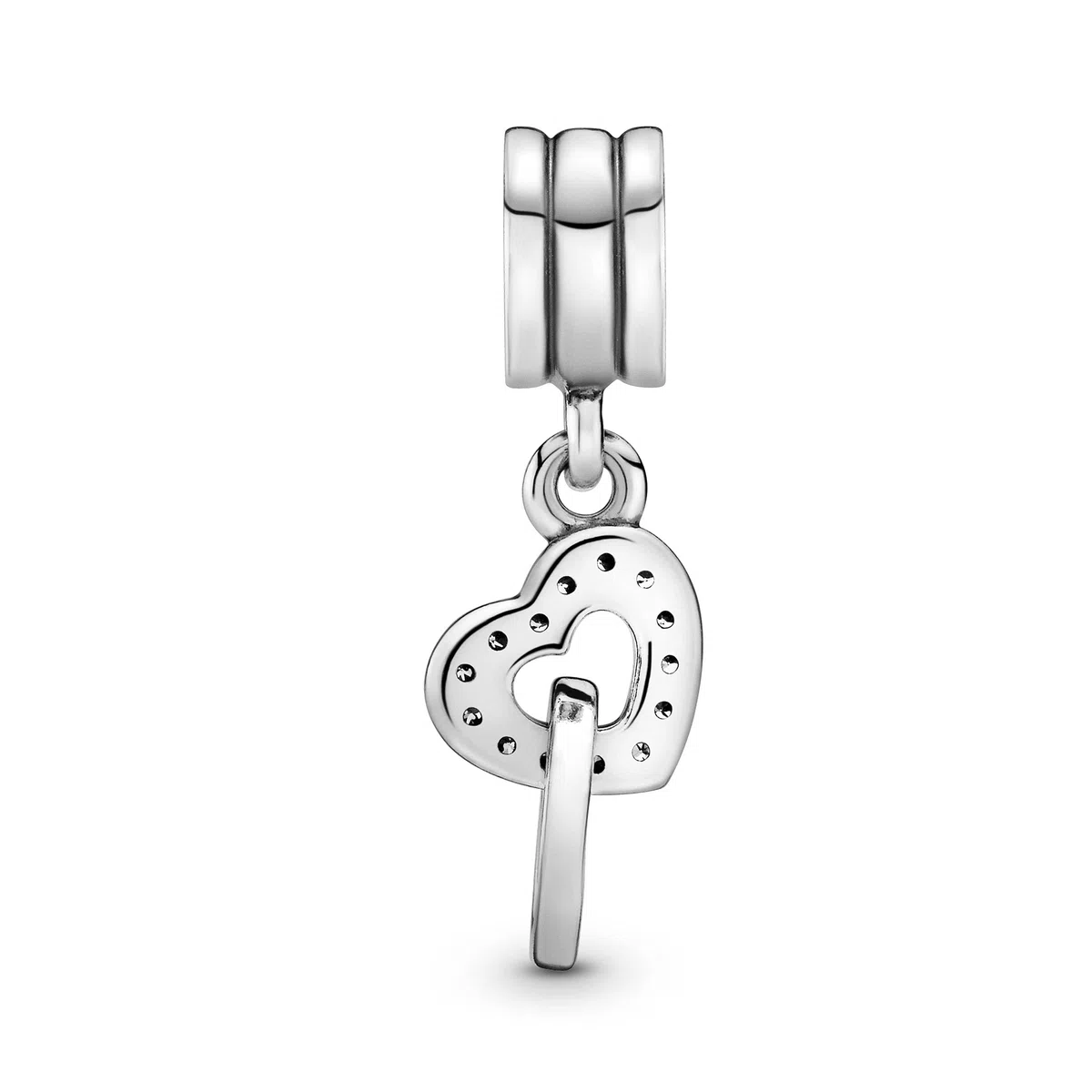PANDORA - Charm pendenti cuore scintillante