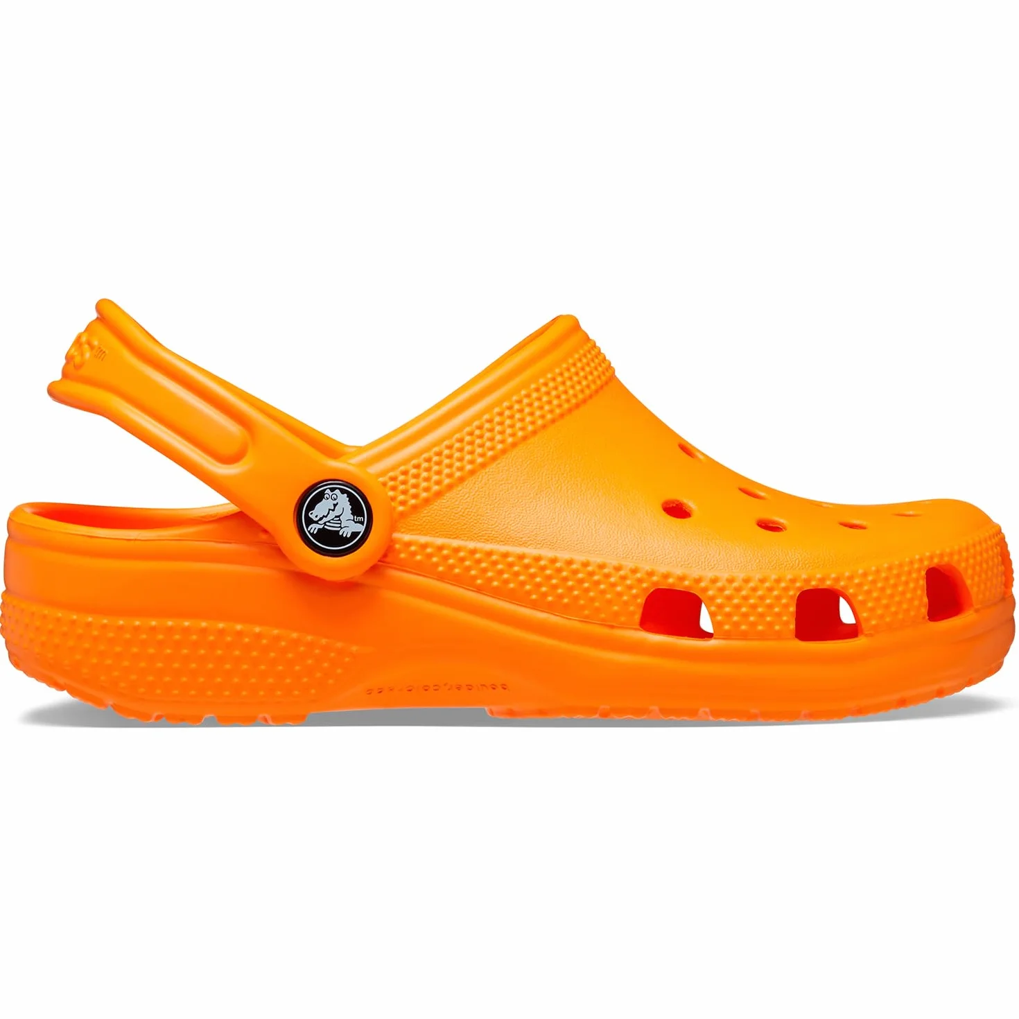 Crocs Classic Clog T, Zoccoli Unisex - Bambini e ragazzi, Orange Zing, 24/25 EU