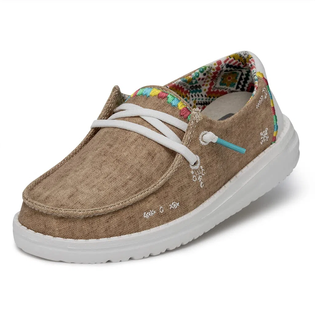 HEYDUDE Wendy Youth Boho Scarpe Moc ToeBambine e Ragazze