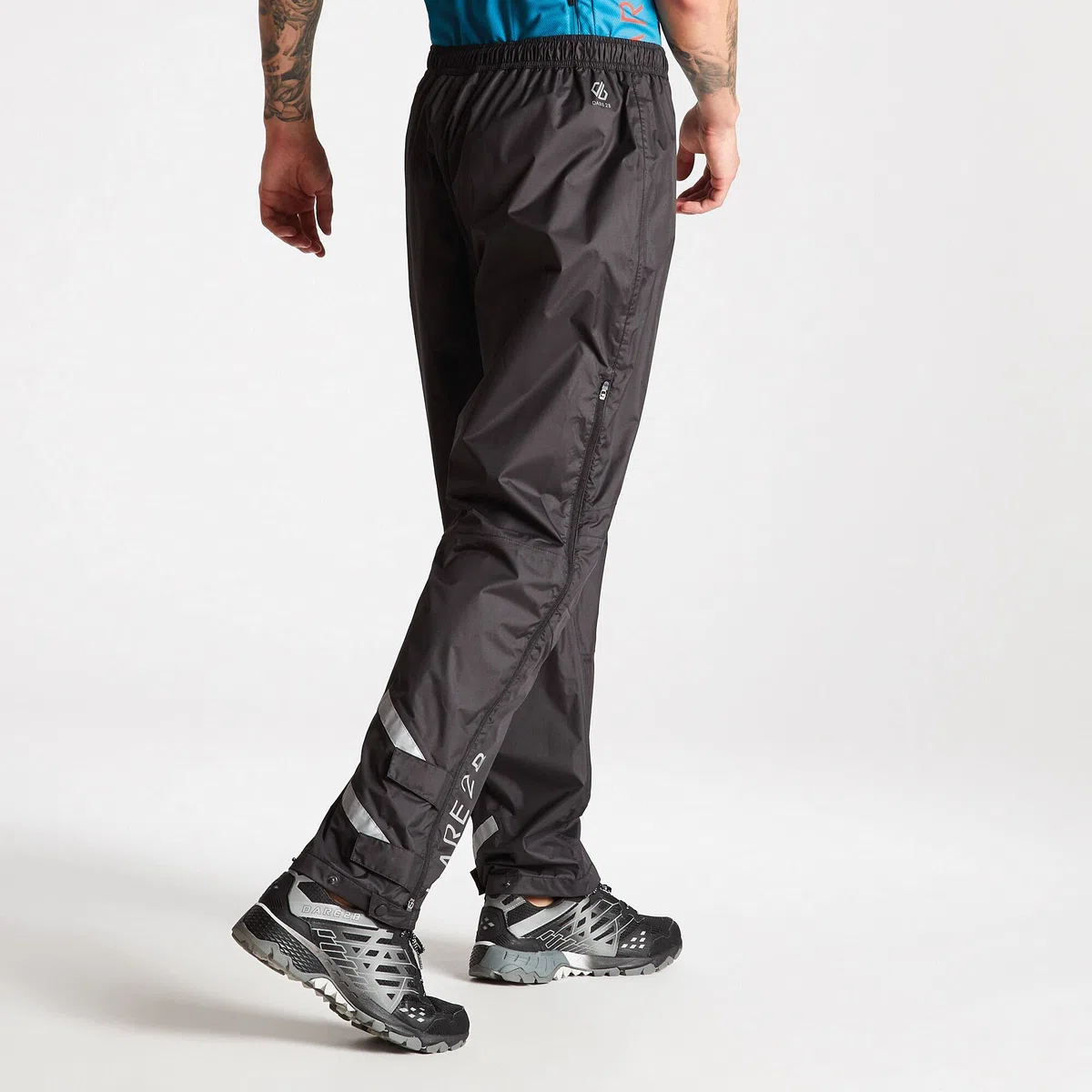 Dare 2b - Trait Waterproof And Breathable Elasticated Cycling, Sovrapantaloni Uomo