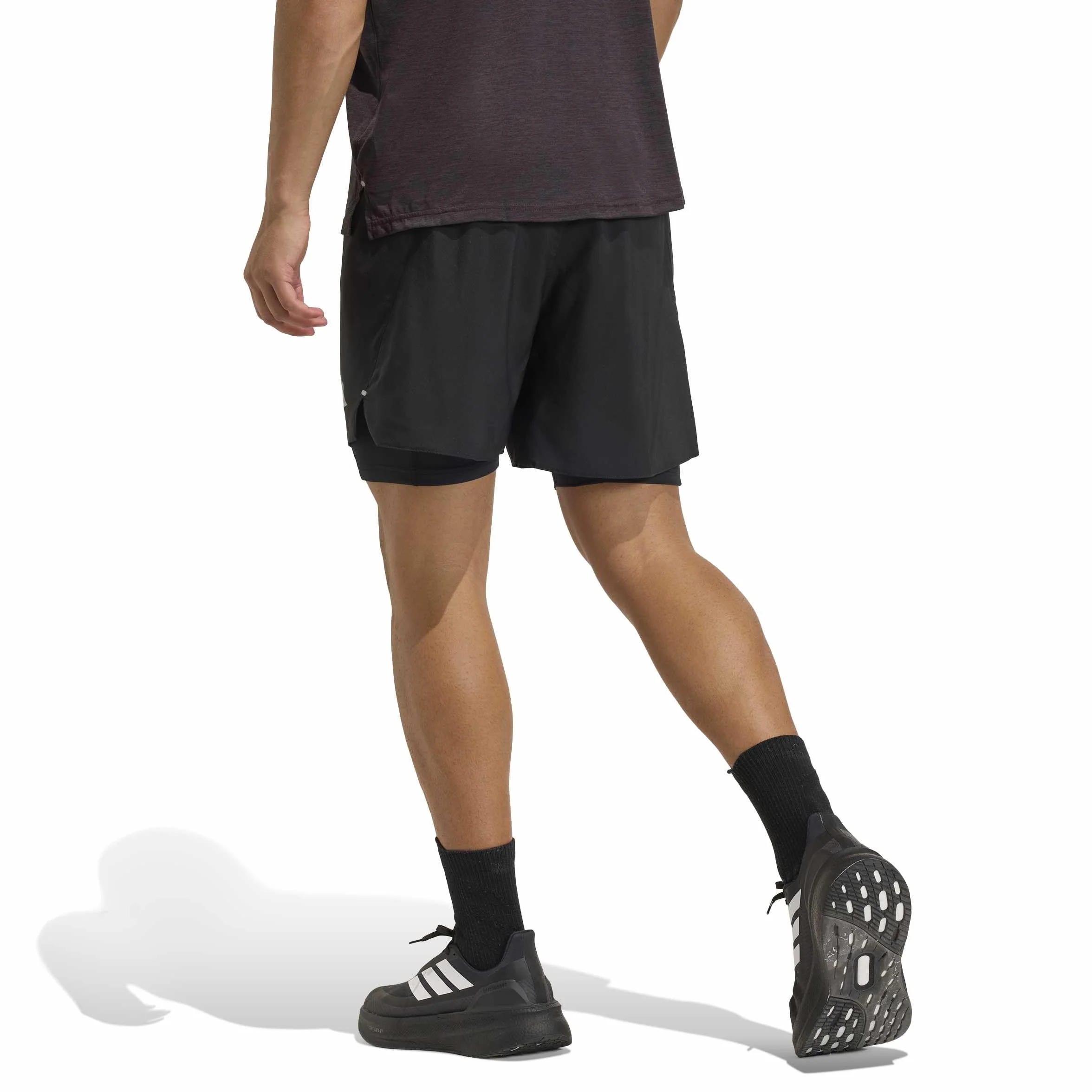 adidas - Adi365 Running Essentials 2in1 Shorts, Pantaloncini Uomo